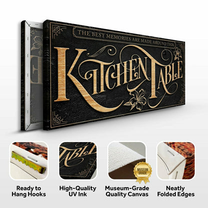 Plow & Hearth Kitchen Table Sign