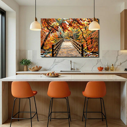 Plow & Hearth Crossing Autumn Wall Art