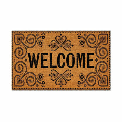 Plow & Hearth American BOHO By JG, Coir Mat